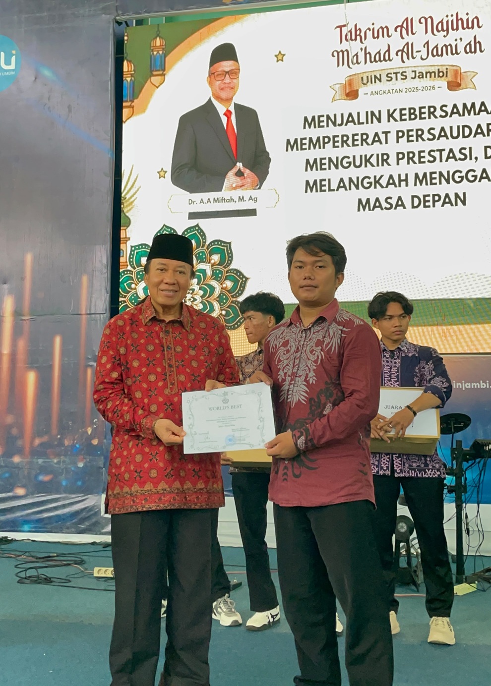 UIN STS Jambi Punya Ma’had Al-Jami’ah, Pendidikan Pesantren Berbasis Kampus untuk Bentengi Mahasiswa dari Krisis Akhlak