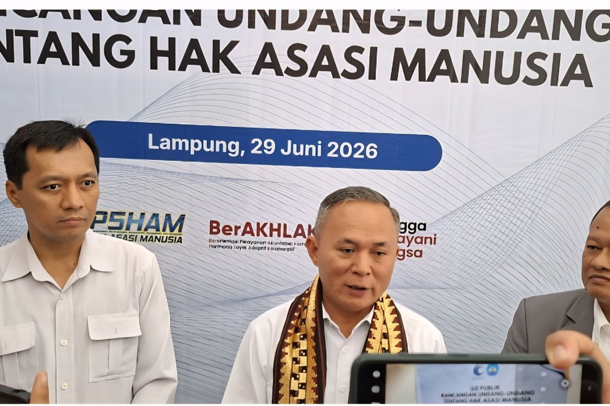 KemenHAM Gelar Uji Publik RUU HAM di Universitas Lampung, Target Pengesahan Bergulir pada 2026