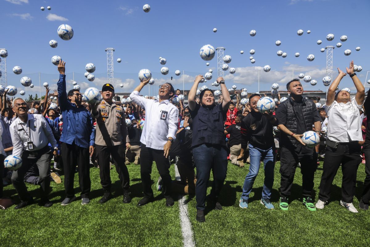 Menteri Erick Thohir Buka Festival Grassroots U10 dan U12 Piala Presiden 2026 di Bantul, Pembinaan Usia Dini Sepak Bola Nasional