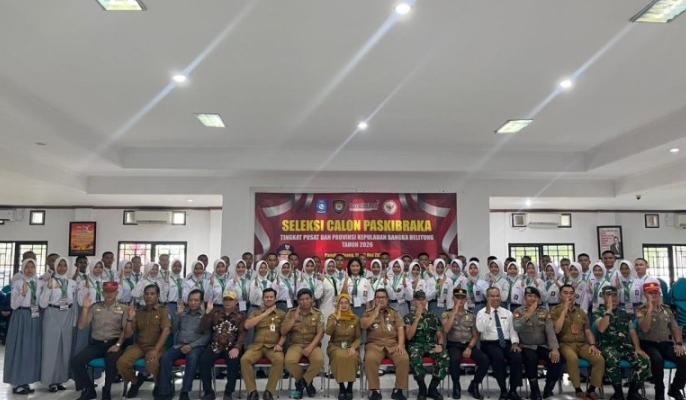 8 Pelajar Bangka Selatan Ikuti Seleksi Capaska Tingkat Provinsi Babel, Target Tembus Tingkat Nasional 2026