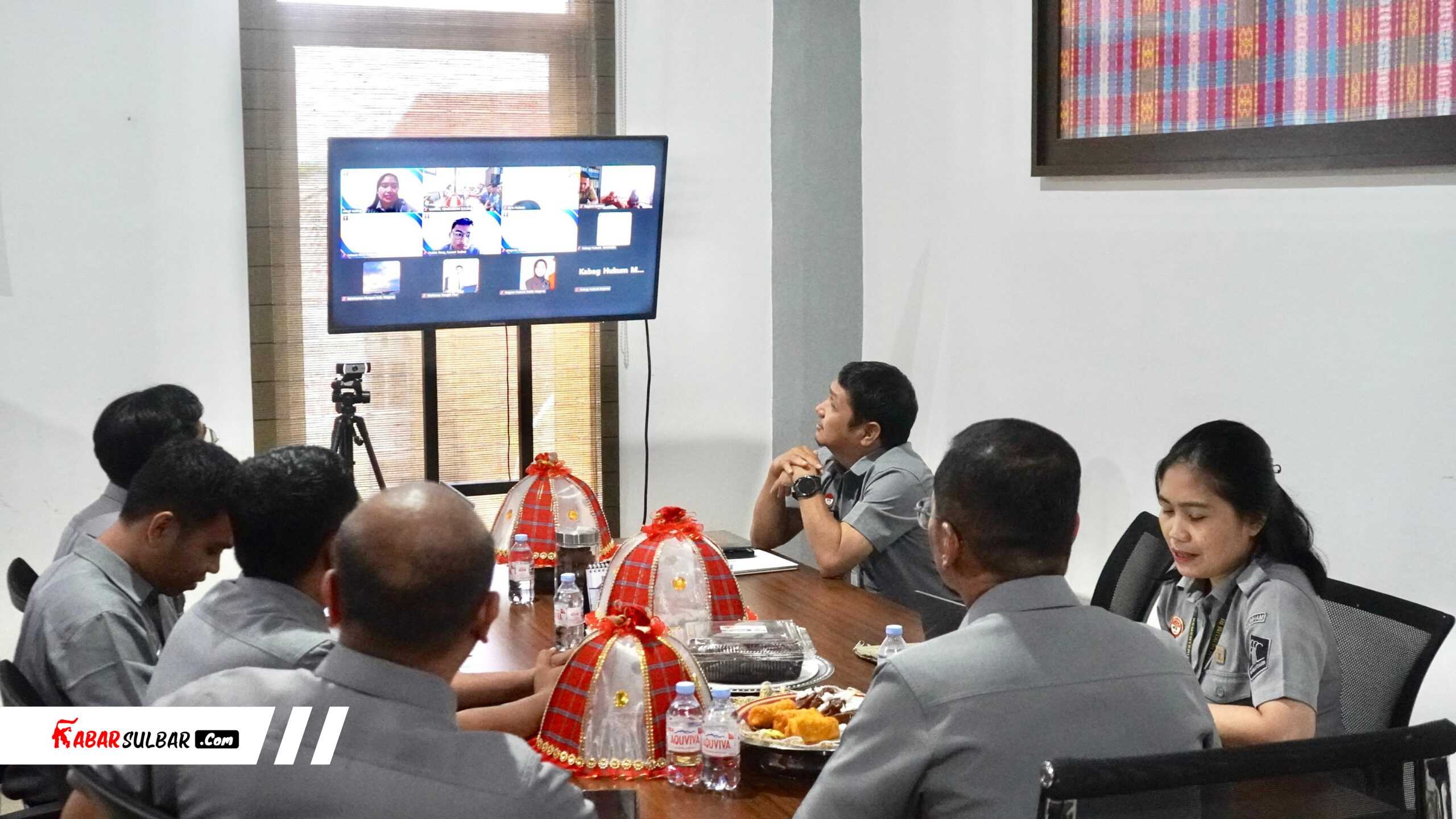Kanwil Kemenkum Sulbar Evaluasi Lima Perda Daerah untuk Dorong Swasembada Pangan, Pemkab Polewali Mandar Siap Tindak Lanjut