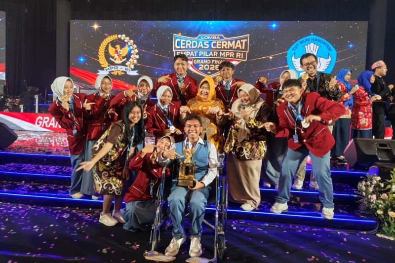 SMAN 2 Katingan Kuala Kalteng Juara Nasional LCC 4 Pilar MPR RI 2026, Kumpulkan 140 Poin di Babak Final