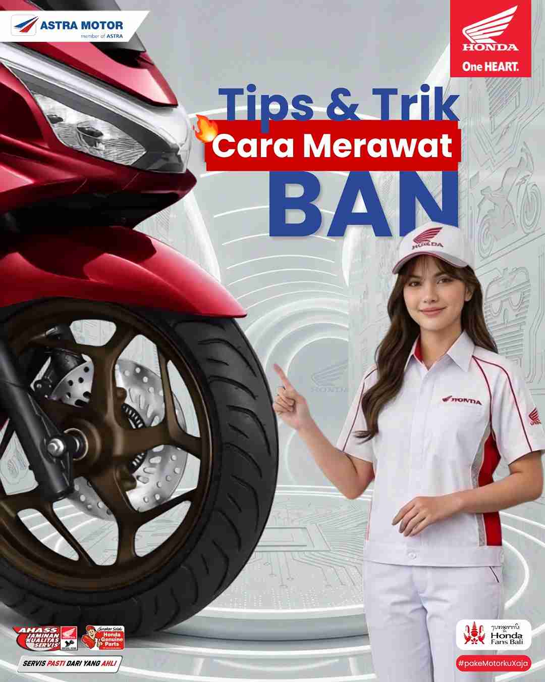 Promo Ban Motor 15 Persen di Astra Motor Bali, Begini Cara Klaim Voucher Diskon HGP