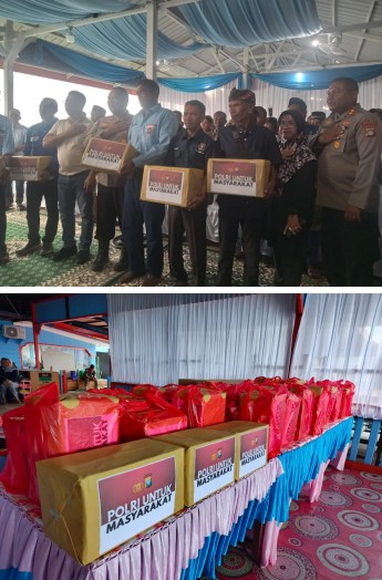 Kapolda Kepri Temui 50 Nelayan di Pulau Jemaja Anambas, Salurkan Bansos Hingga ke Paguyuban Sunda