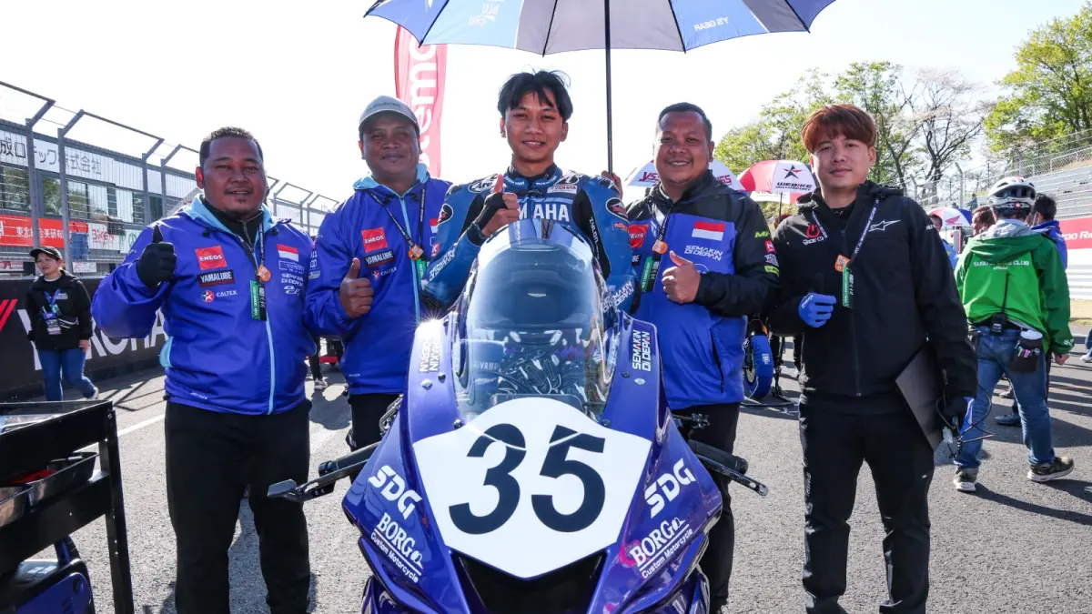 Pebalap Asal Kalimantan Selatan Wahyu Nugroho Tembus 10 Besar All Japan Road Race Championship, Terus Asah Skill di ARRC