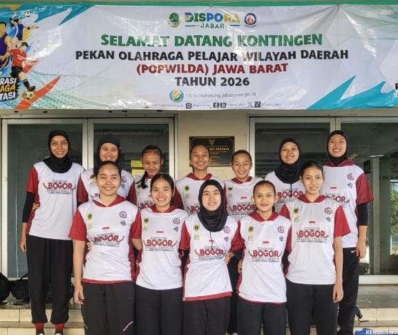 Tim Basket Putri Kabupaten Bogor Sapu Bersih Tiga Laga Awal POPWILDA Jabar 2026, Kapten Kaisa Nuridhina Pimpin Skuad ke Final Emas