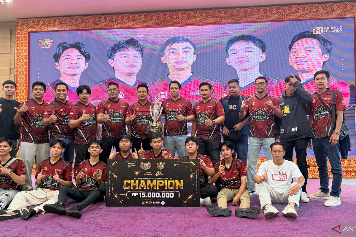 Tim Esports Polres Banyuasin Juara Piala Kapolda Sumsel 2026, Siap Wakili Polda di Kapolri Cup