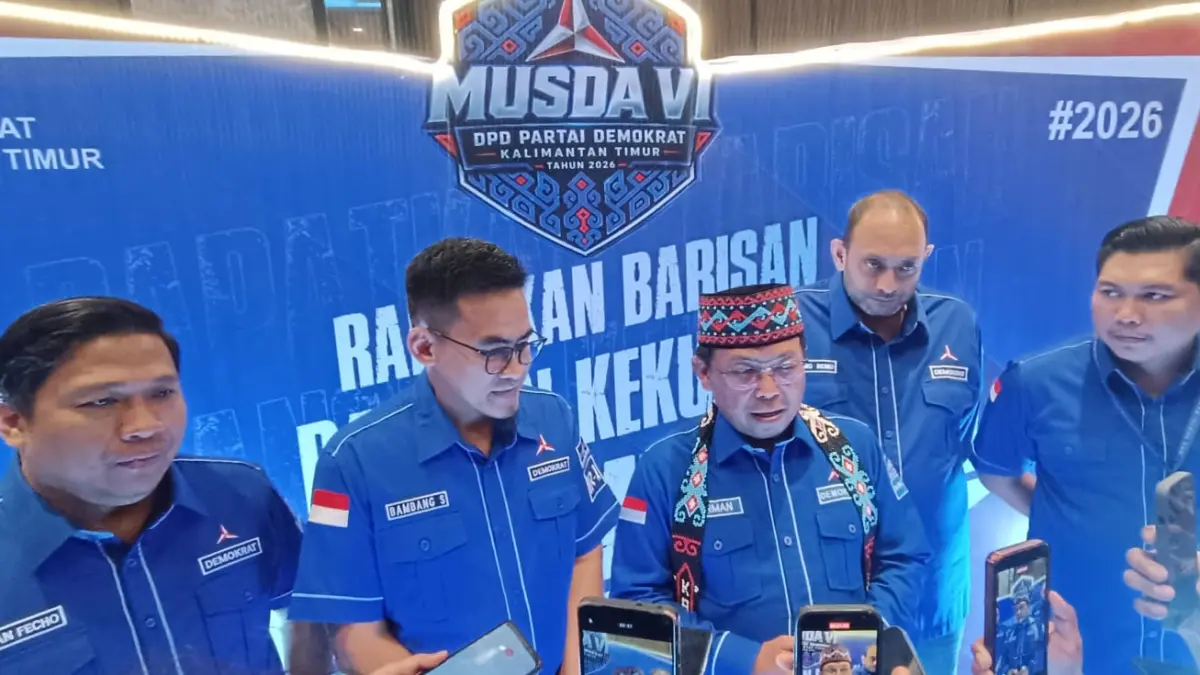 Demokrat Kaltim Gelar Musda, Bambang Soepriyadi Kembali Pimpin DPD Periode 2026-2031