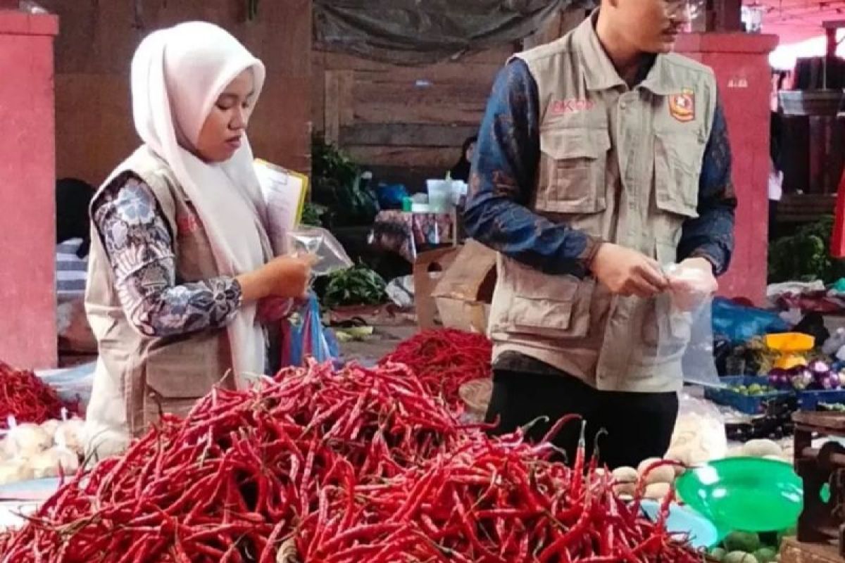 Pemkab Agam Uji Sampel Cabai dan Ikan di Pasar Lubuk Basung Pakai Rapid Test, Cegah Formalin dan Pestisida