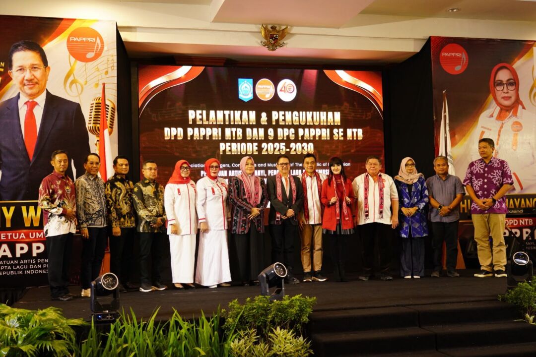 Wagub NTB Indah Dhamayanti Dorong PAPPRI Perkuat Ekosistem Musik dan Ekonomi Kreatif Demi Pariwisata Daerah