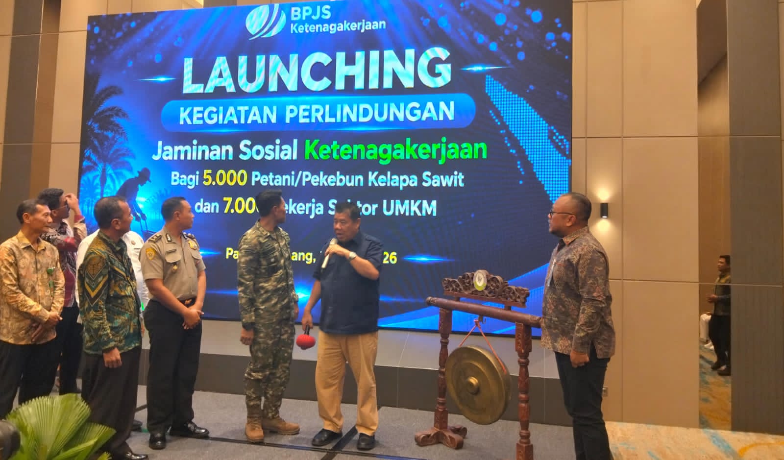 Pemprov Bangka Belitung dan BPJS Ketenagakerjaan Lindungi 12.000 Pekerja Rentan, Petani Sawit dan Pelaku UMKM Jadi Sasaran
