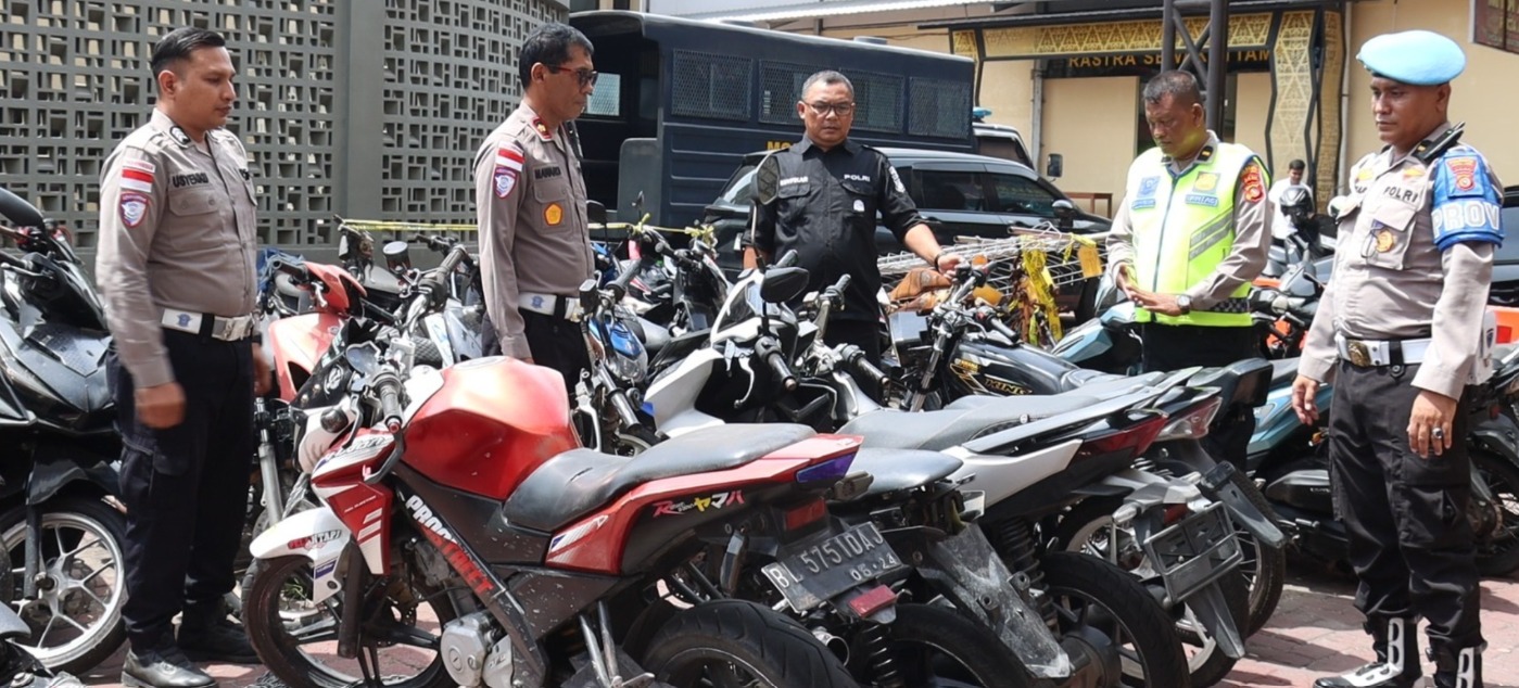 Polisi Sita 80 Motor Berknalpot Brong di Banda Aceh Sepanjang Juli 2026, Razia Digelar di 5 Titik Balap Liar