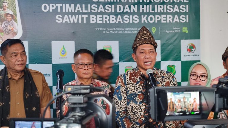 Muba Disiapkan Jadi Pilot Project Hilirisasi Sawit Berbasis Koperasi, 800 Peserta dari 16 Provinsi Hadiri Seminar Nasional