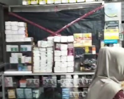 BPOM Palembang Lacak Aliran Obat Prekursor, Dua Apotek di Tanjabbar Disegel Edarkan Samcodin Tanpa Dokumen