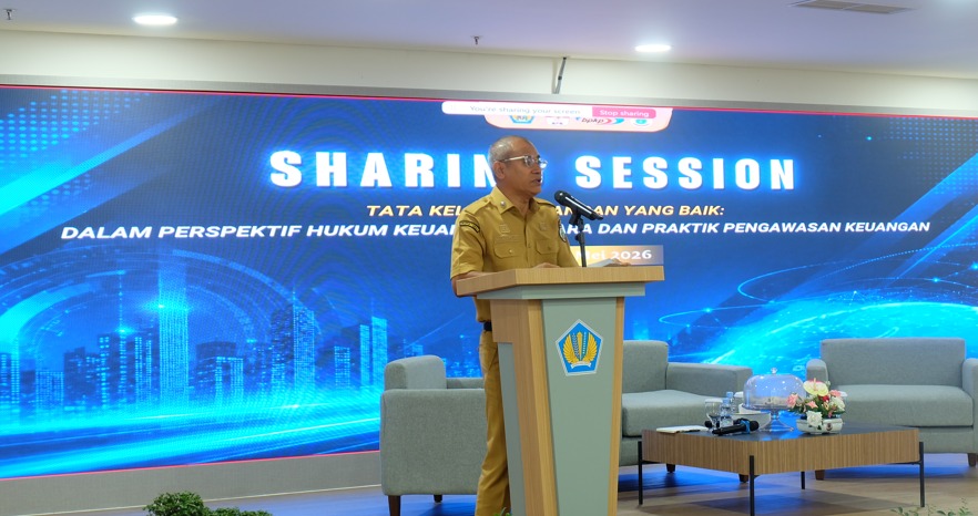 Inspektur Sulbar Bawakan Keynote Speech di Sharing Session Pengelolaan Keuangan Daerah, APIP Didorong Jadi Early Warning System