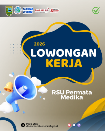 RSU Permata Medika Kebumen Buka Lowongan 4 Formasi, dari Juru Masak hingga Perawat, Batas Akhir 12 Juni 2026