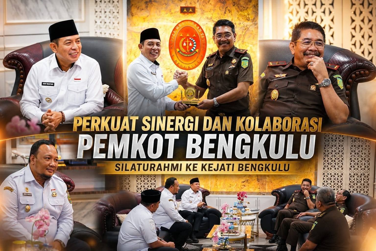 Pemkot Bengkulu Datangi Kejaksaan Tinggi, Wali Kota Dedy Wahyudi Pastikan Semua Program Sesuai Koridor Hukum