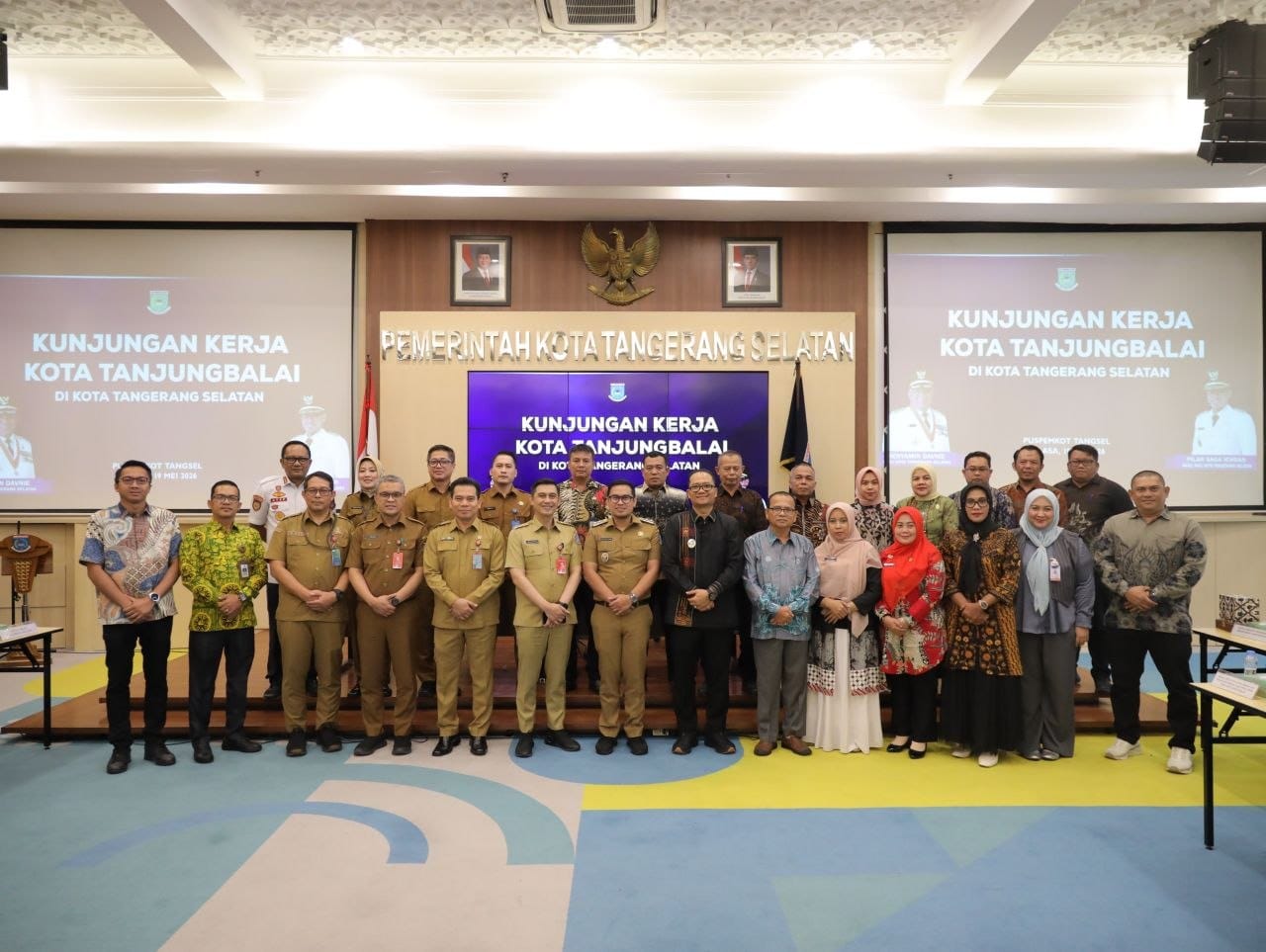Pemkot Tanjungbalai Studi Banding ke Tangsel, Siap Adopsi Sistem Pajak dan Layanan Online