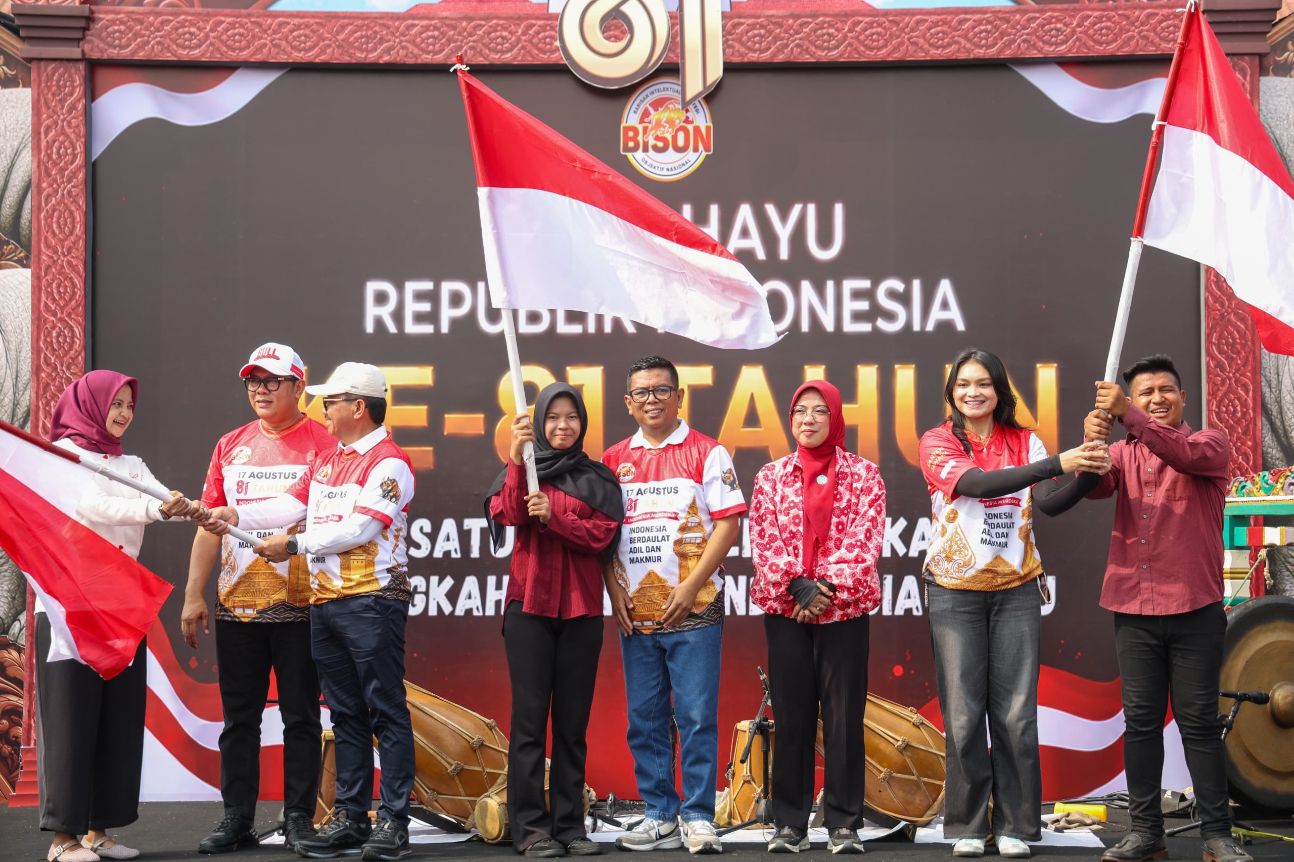 Gubernur Banten Andra Soni di Kirab Merah Putih Tangerang: Anak Muda Jangan Jadi Penonton, Isi Kemerdekaan dengan Inovasi