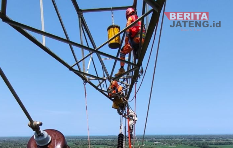 PLN Antisipasi Gangguan Binatang dan Perbaiki Trafo di Gardu Induk Majenang Cilacap Saat Hari Kesaktian Pancasila
