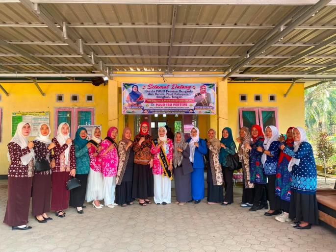 Bunda PAUD Provinsi Bengkulu Tinjau Langsung PAUD Ibu Pertiwi di Bengkulu Tengah, Dorong Peningkatan Mutu Layanan Anak Usia Dini