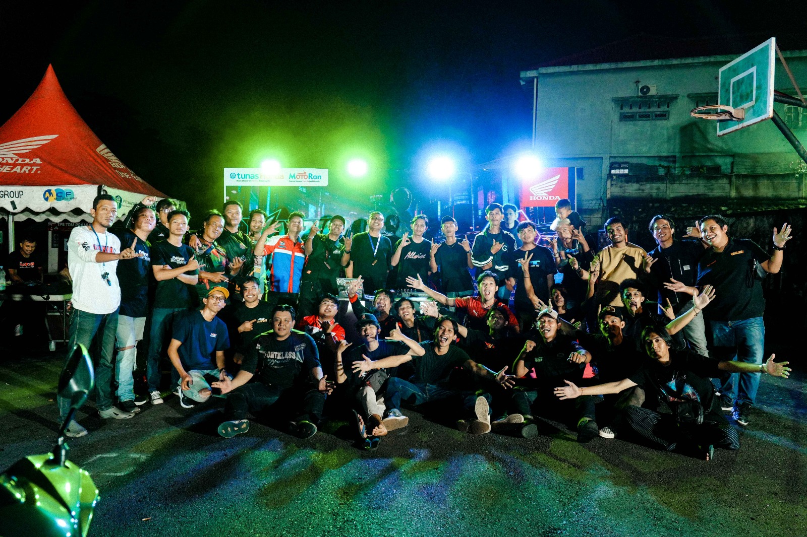 Vario Street Nation di Bandar Lampung: 22 Komunitas Motor dan 100 Bikers Ramaikan Silaturahmi Bareng TDM dan Honda