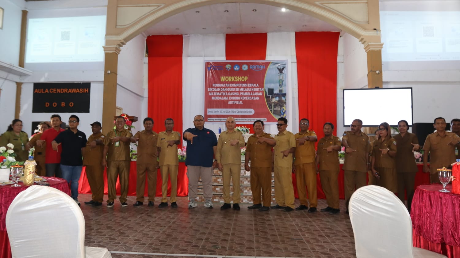 Bupati Kepulauan Aru Bekali 100 Guru SD dengan Pelatihan GASING, Koding, dan AI demi Cetak Generasi Digital