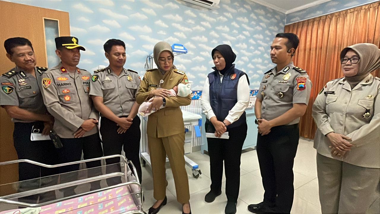 Bayi Ditemukan di KA Sancaka Diberi Nama Bayu Nawasena Bhayangkara, Polresta Surakarta dan Pemkot Pastikan Perlindungan Penuh