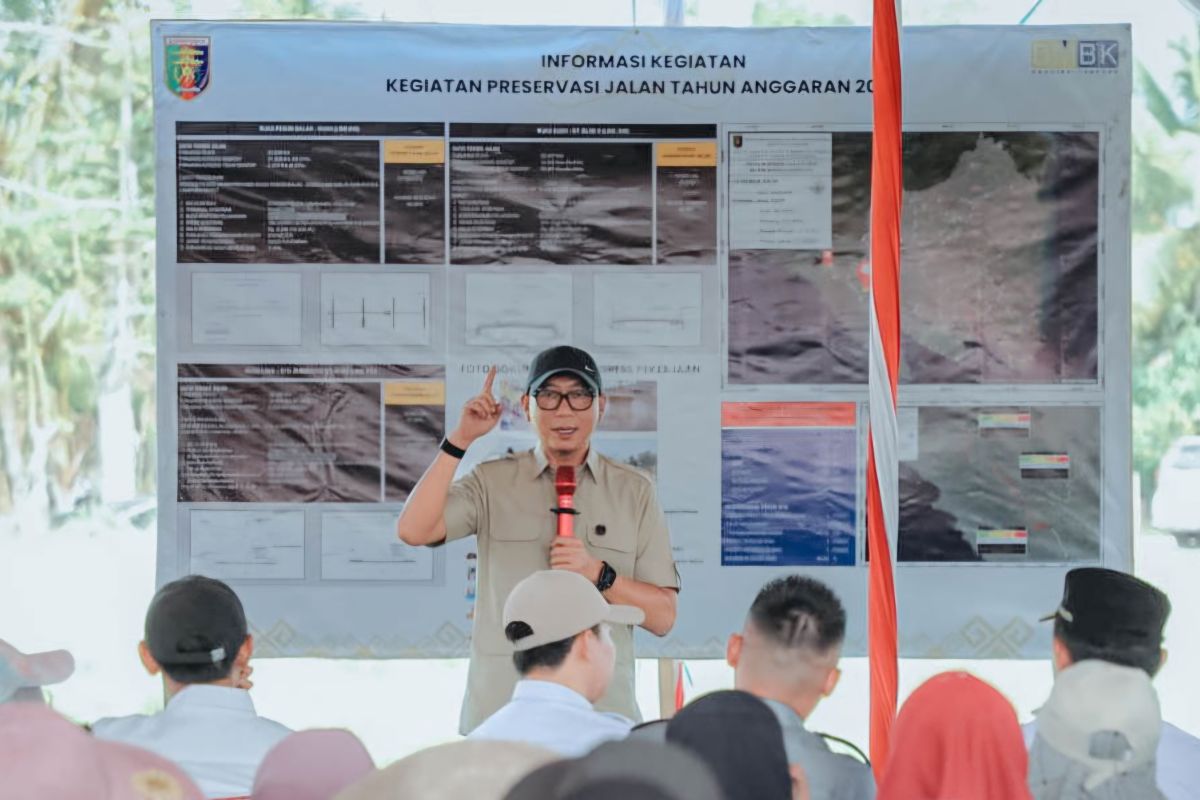 Gubernur Lampung Pastikan Jalan Suoh-Simpang Blok 9 Dibangun Bertahap, Akses Pertanian dan Pendidikan Jadi Prioritas