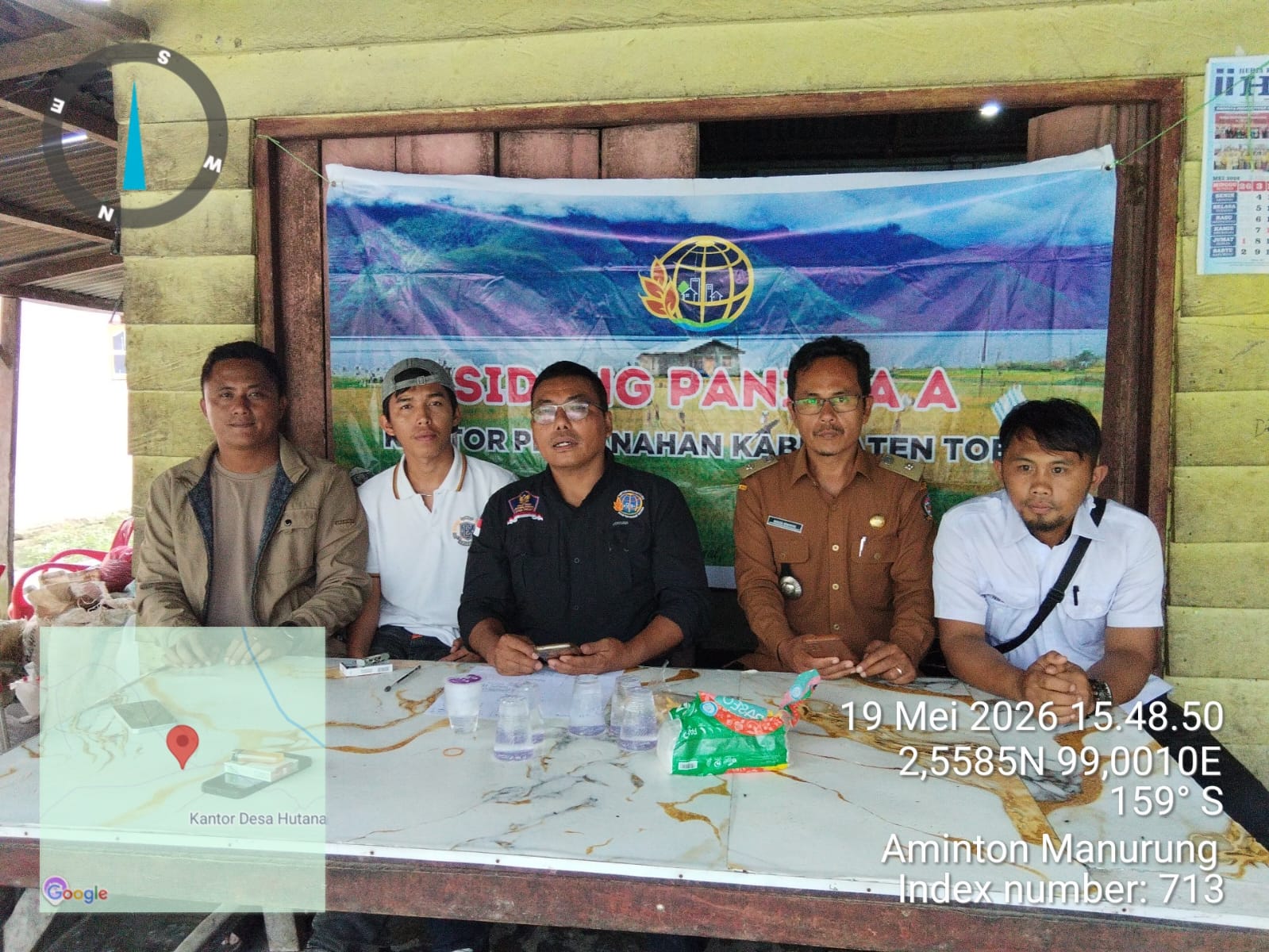 Sidang Panitia A Kantah Toba di Desa Jonggi Nihuta, 1 Langkah Kunci Sebelum Sertifikat Tanah Warga Terbit