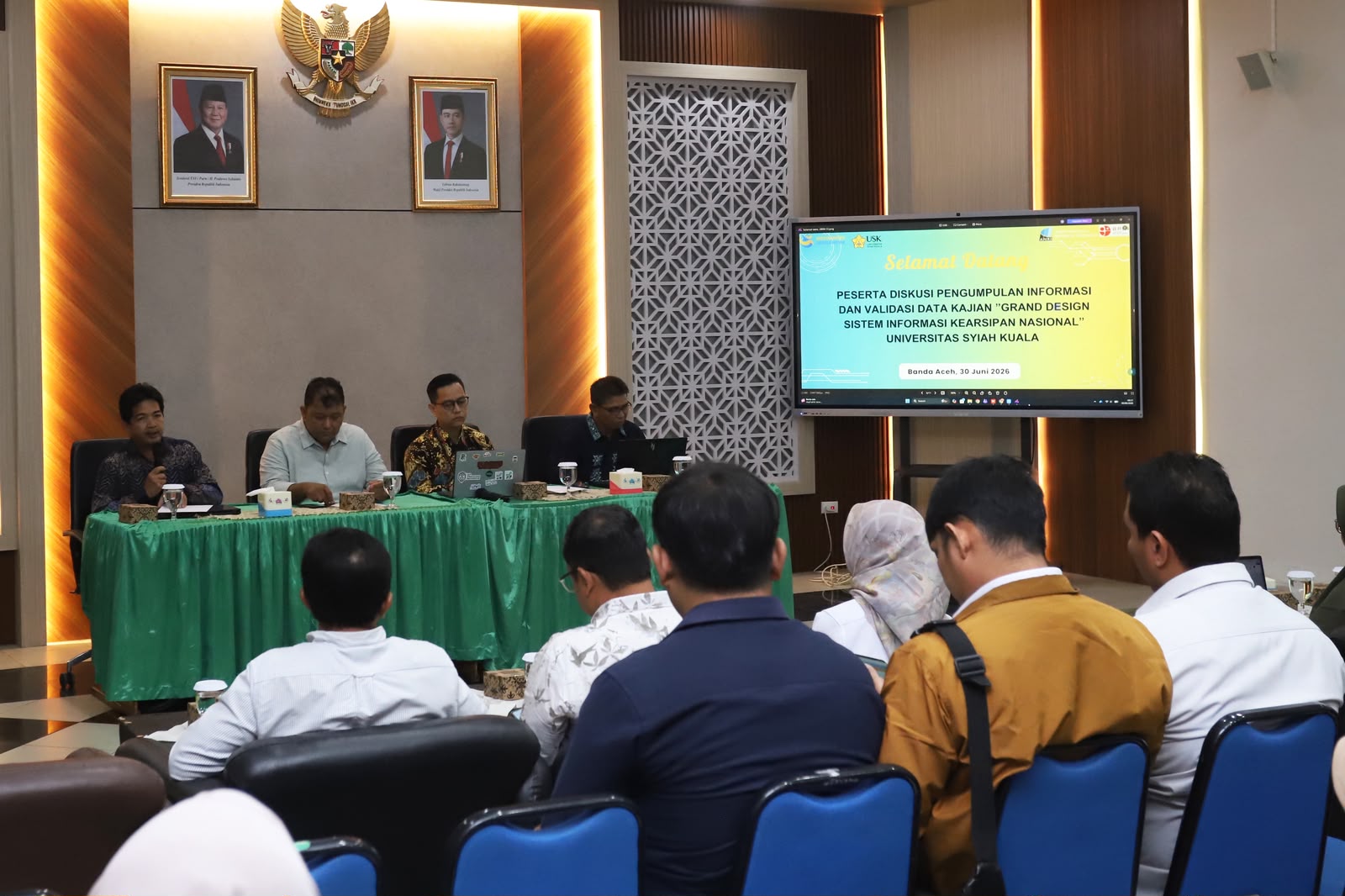 Universitas Syiah Kuala Susun Grand Design Kearsipan Digital, Aceh Ditarget Jadi Pusat Referensi Arsip Kebencanaan Nasional