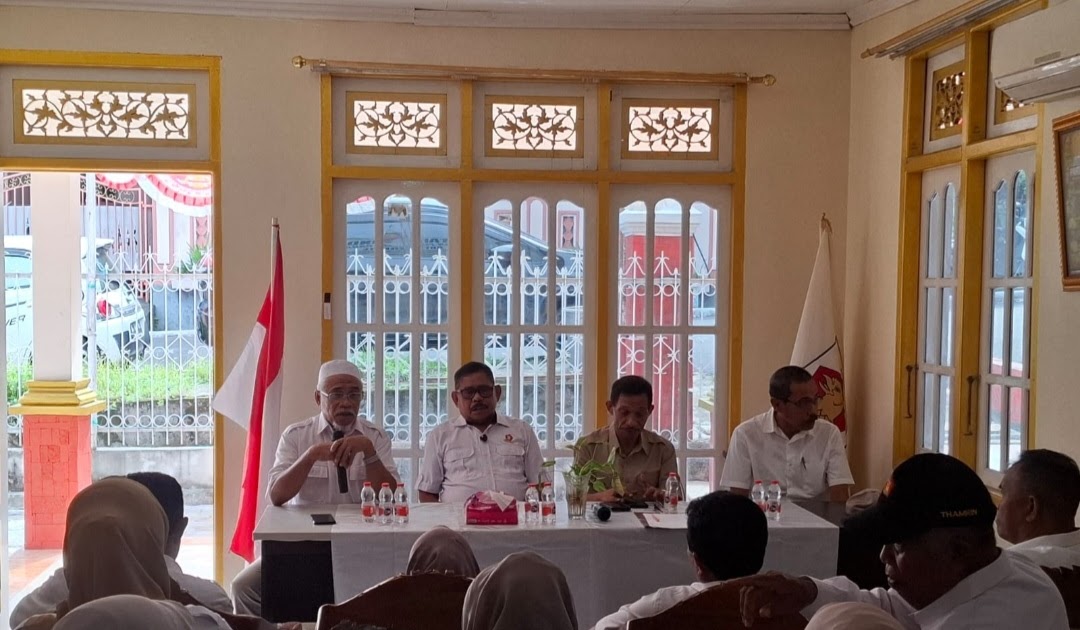 Gerindra Malut Instruksikan Percepatan Pembentukan PAC hingga Tingkat Kelurahan, Sahril Thahir Pimpin Konsolidasi di Ternate