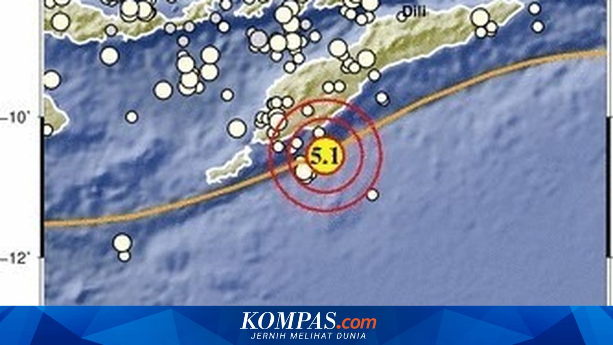 Gempa M 5,0 Guncang Kualin Timor Tengah Selatan, BMKG Pastikan Tak Berpotensi Tsunami