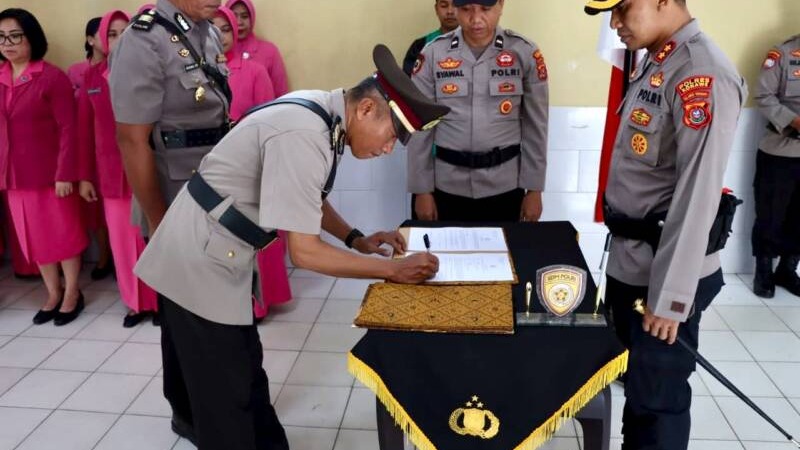 Kapolres Konawe Pimpin Rotasi Besar, 9 Pejabat Strategis Berganti Termasuk Kasatreskrim dan Kasatnarkoba