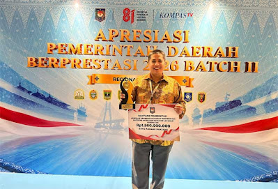 Kemendagri Beri Penghargaan Rp 1,5 Miliar ke Padang Panjang atas Layanan Kesehatan Terbaik Nasional