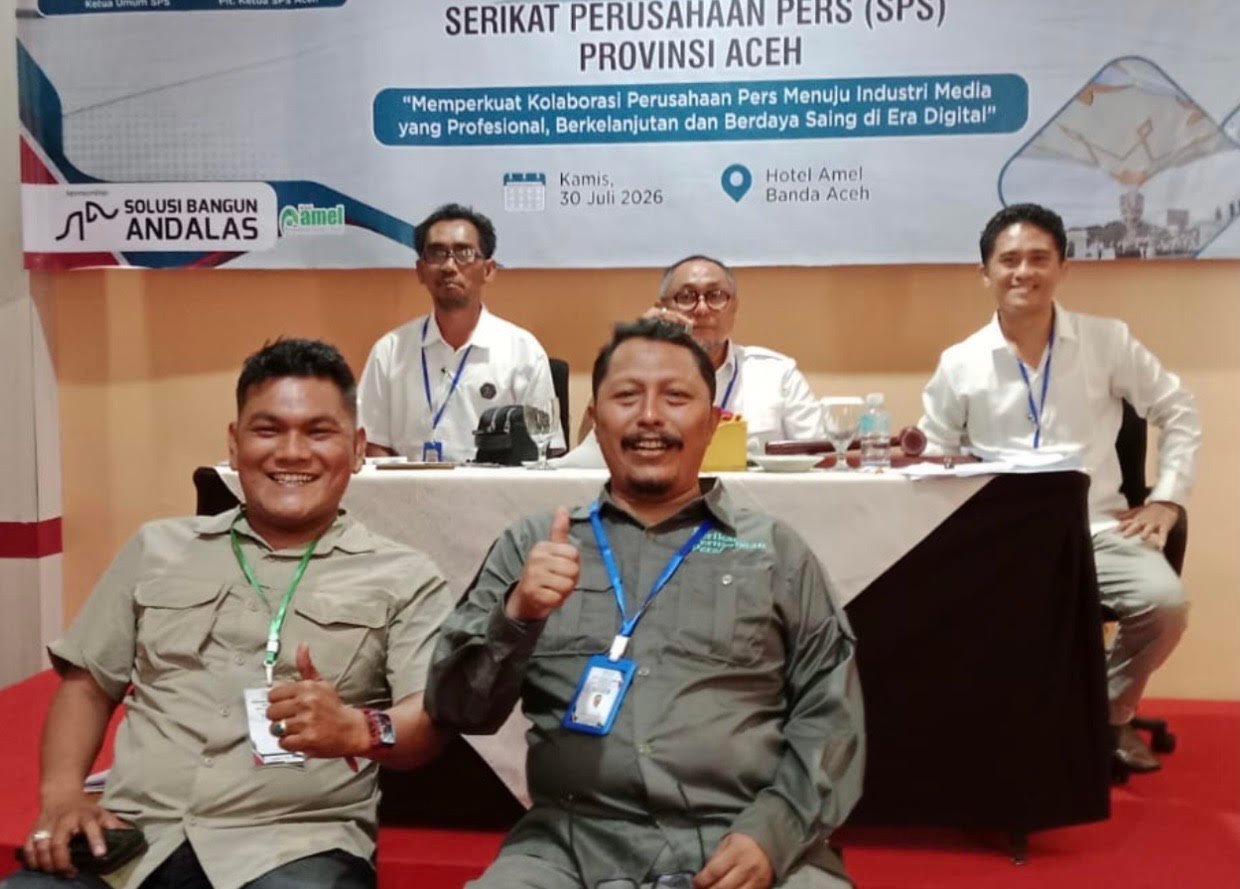 Mukhtaruddin Usman Kembali Pimpin SPS Aceh, Ungguli Zulfikar dengan Selisih Satu Suara di Musda III