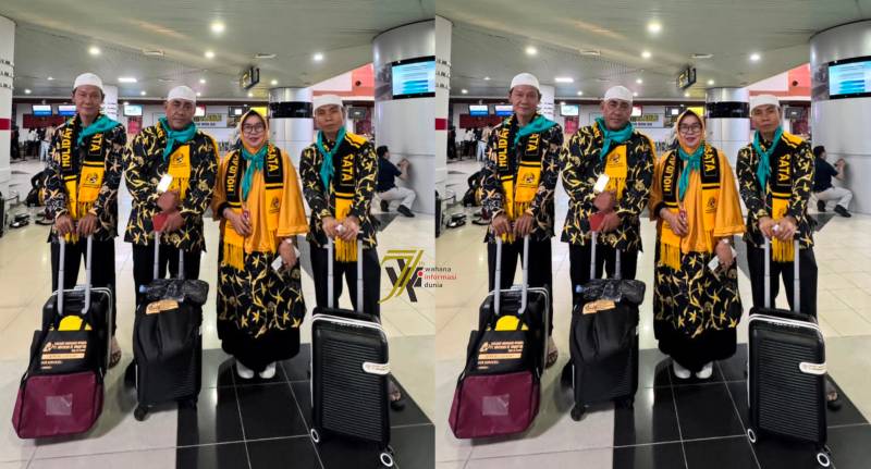 Ketua DPW PKB Sumsel Berangkatkan Tiga Keluarga Deklarator Umrah, Nasrul Halim: Penghargaan atas Jasa Pendiri Partai