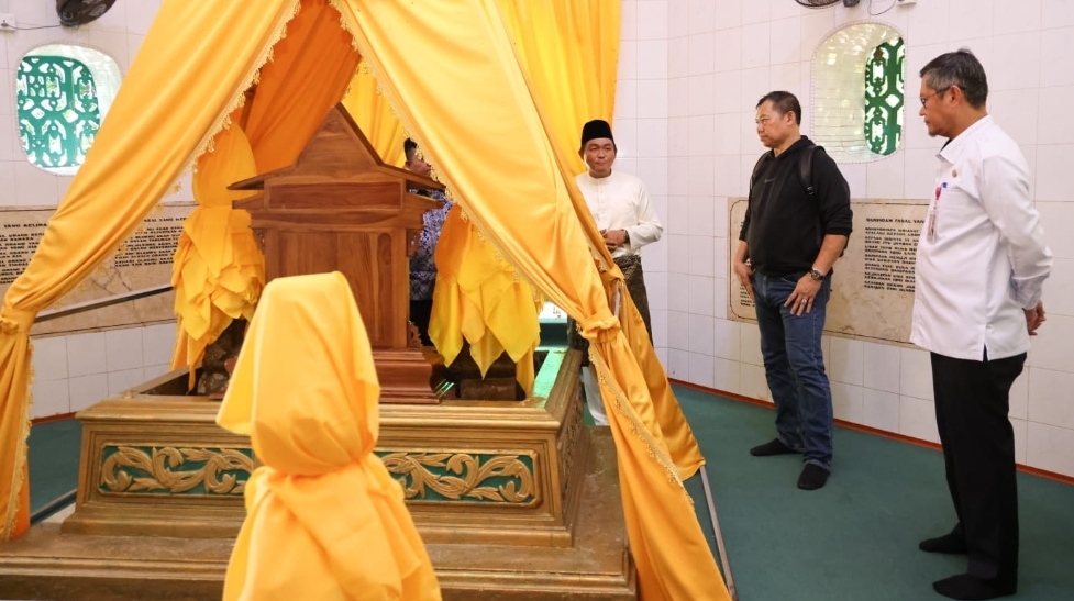 Delegasi Kepolisian Johor Kunjungi Pulau Penyengat, Nilai Potensi Wisata Sejarah Melayu untuk Tarik Wisatawan Malaysia