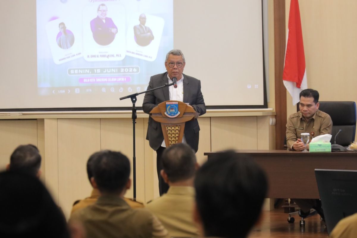 Wali Kota Tangsel Benyamin Davnie Dorong ASN Manfaatkan AI untuk Percepat Pelayanan Publik dan Pengambilan Keputusan