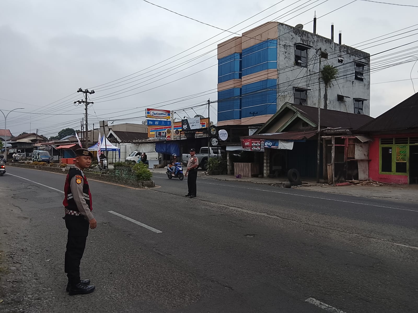 Polres Rejang Lebong Terjunkan Personel di 12 Titik Rawan Macet Setiap Pagi, Ini Tugasnya