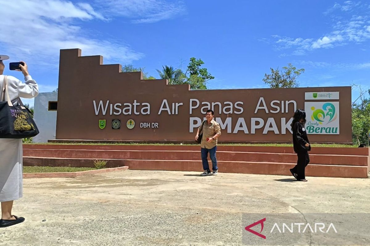 Dispar Kaltim Ajak Masyarakat Berwisata ke Air Panas Asin Pemapak di Berau, Sumber dari Resapan Karst Langka