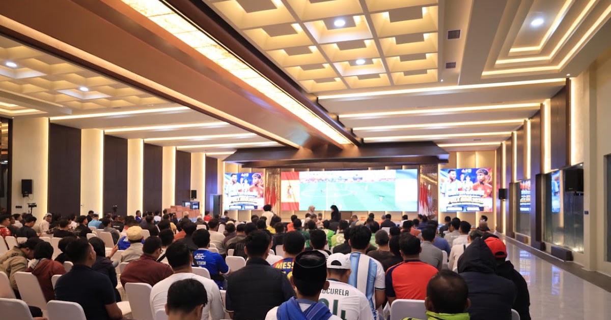 Polda Banten Gelar Nobar Final Piala Dunia 2026 Bersama Warga, Kapolda: Sepak Bola Satukan Semua Kalangan