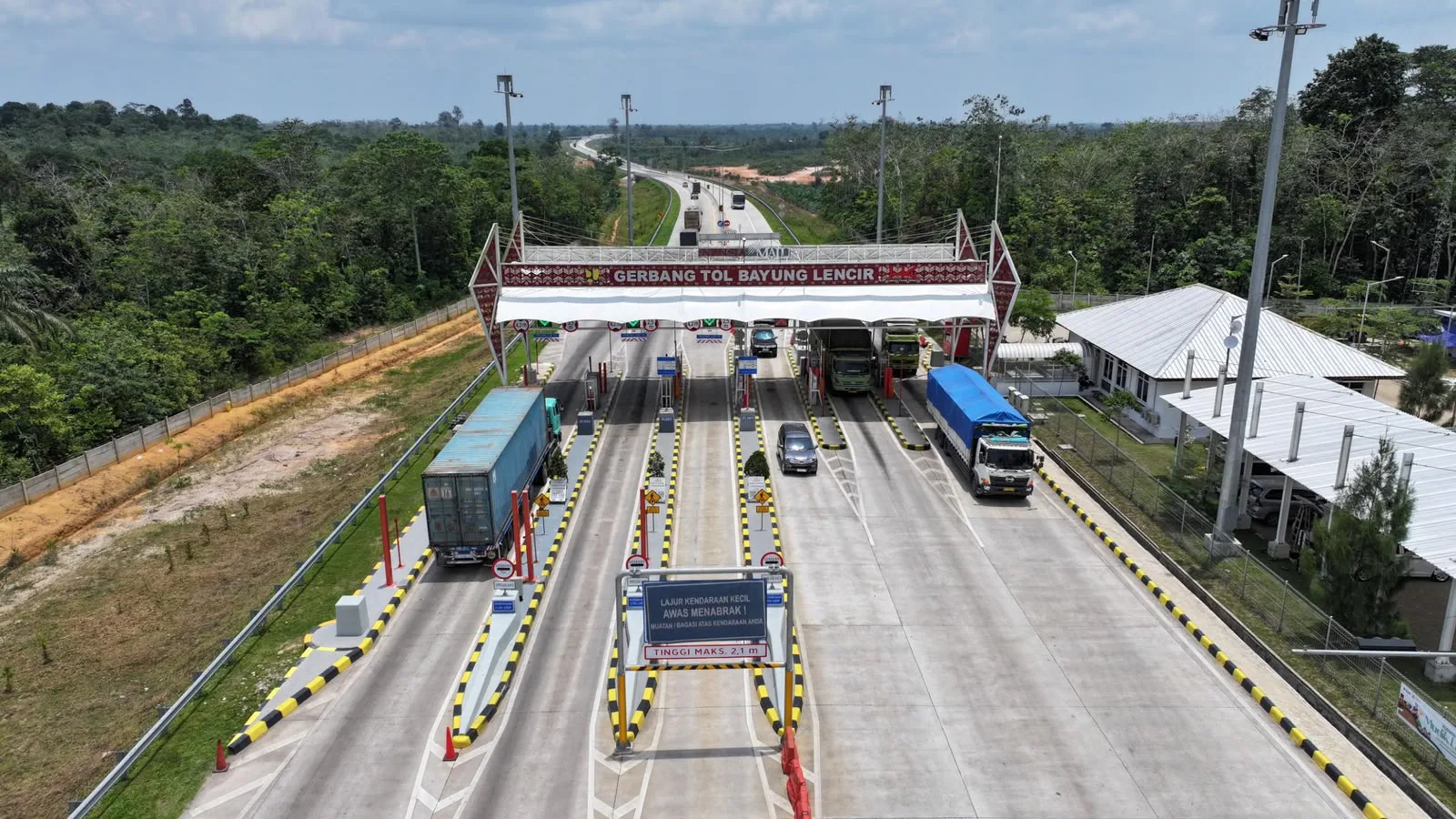 Tol Betung-Tempino-Jambi Seksi Bayung Lencir-Simpang Ness Resmi Berbayar Mulai 21 Agustus 2026, Simak Daftar Tarifnya