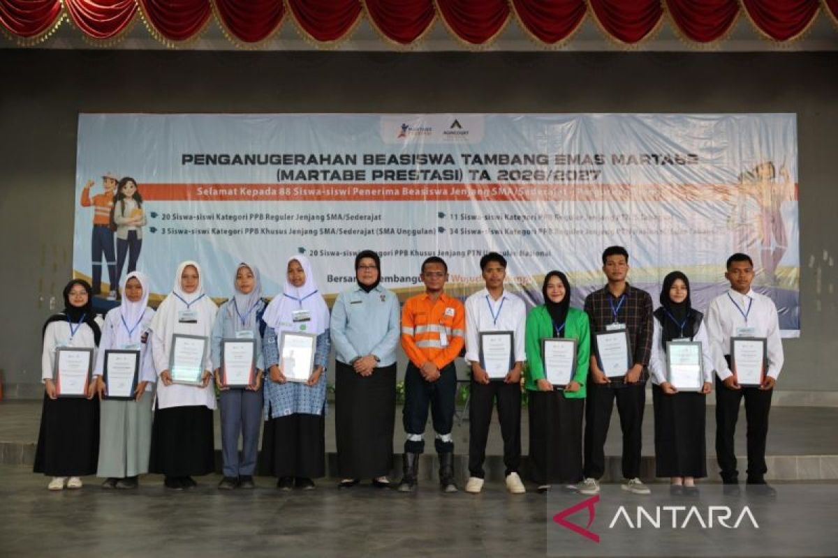341 Pelajar dan Mahasiswa Tapanuli Selatan Terima Beasiswa Rp5,29 Miliar dari Agincourt Resources, 13 Tembus PTN Unggulan