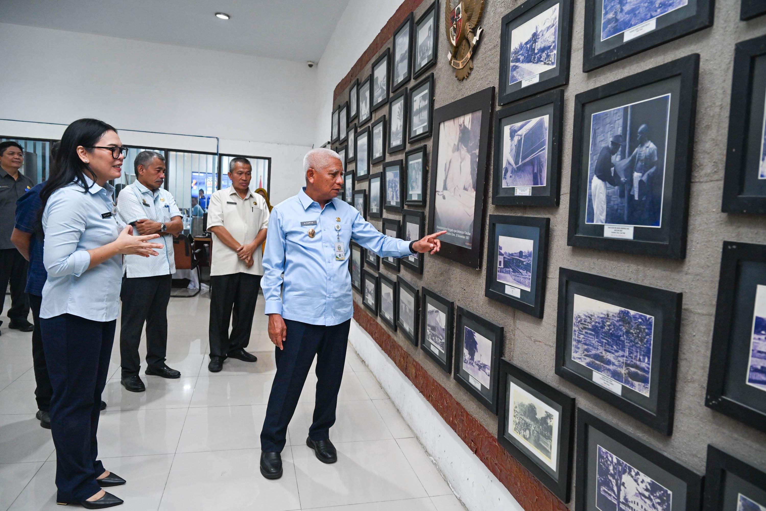 Wagub Sumut Surya Tinjau Dinas Perpustakaan dan Arsip, Minta Arsip Sejarah Dijaga dan Inovasi Literasi Digenjot