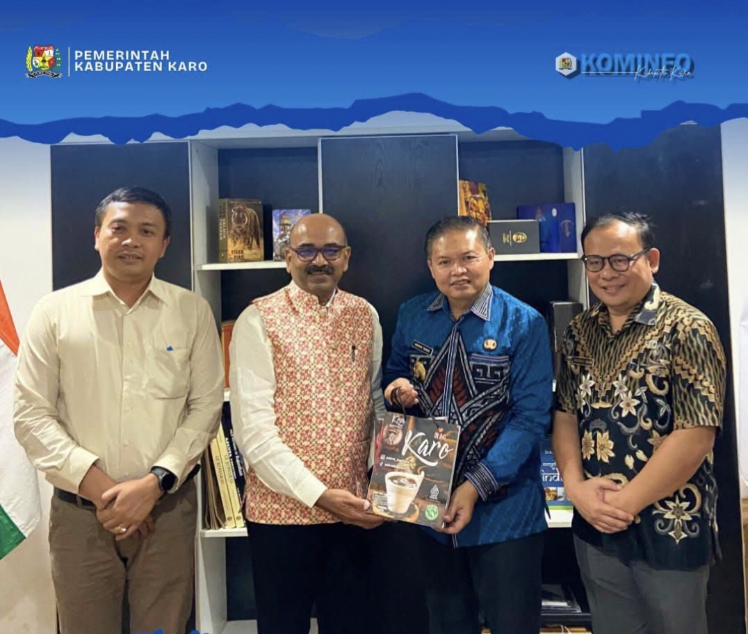 Pemkab Karo Undang Konsul Jenderal India ke Festival Bunga dan Buah 2026, Targetkan Promosi Wisata Internasional