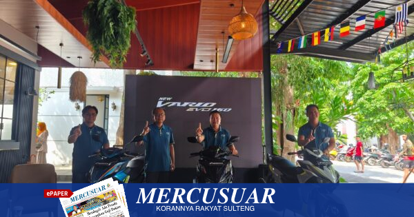 Honda Sulteng Luncurkan Vario EVO 160 di Palu, Harga Mulai Rp 30,2 Juta untuk Pasar Sulteng