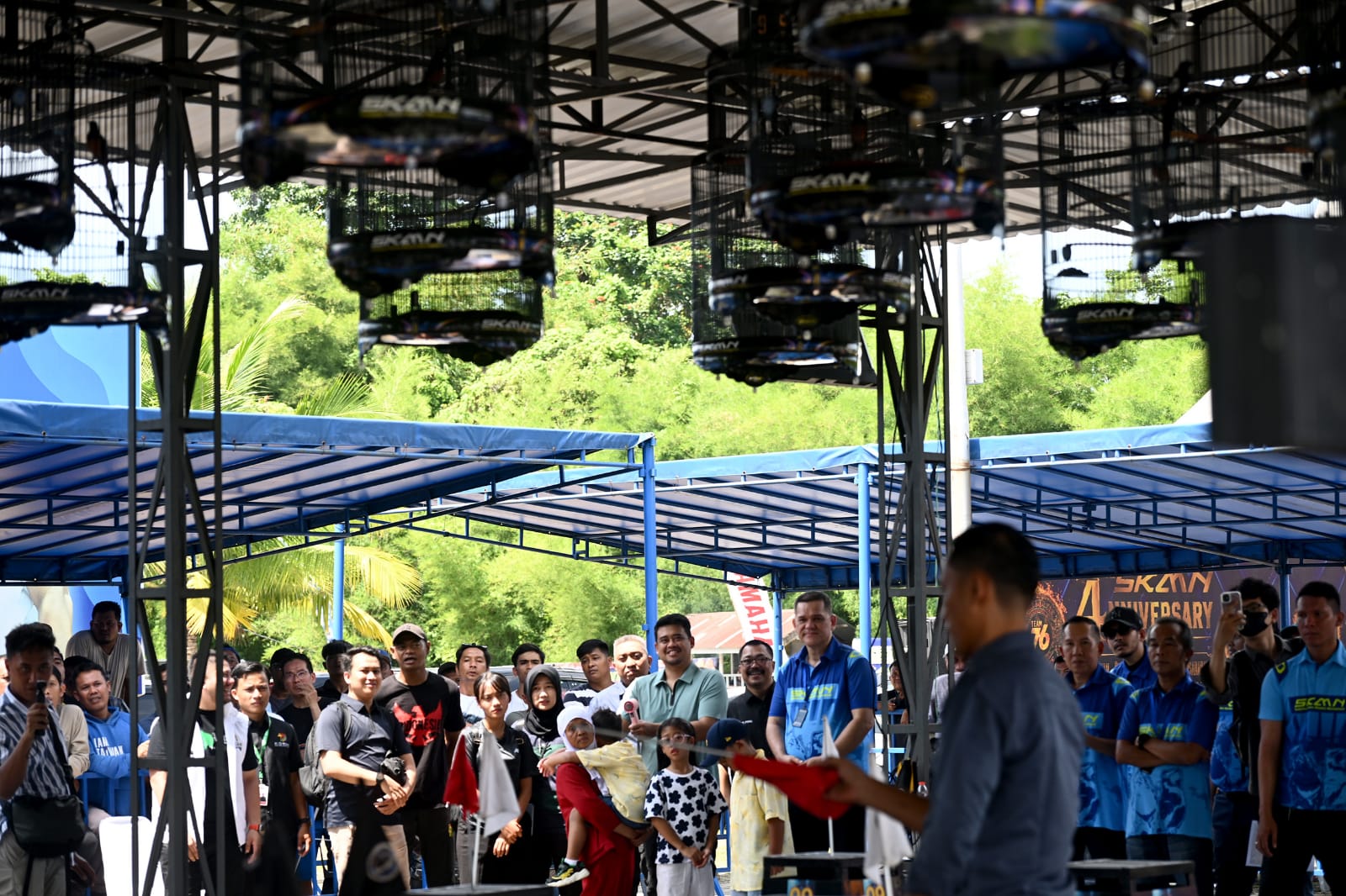 Gubernur Bobby Nasution Buka Kontes Burung Berkicau di Medan, Targetkan Sumut Jadi Pusat Kicau Mania Nasional