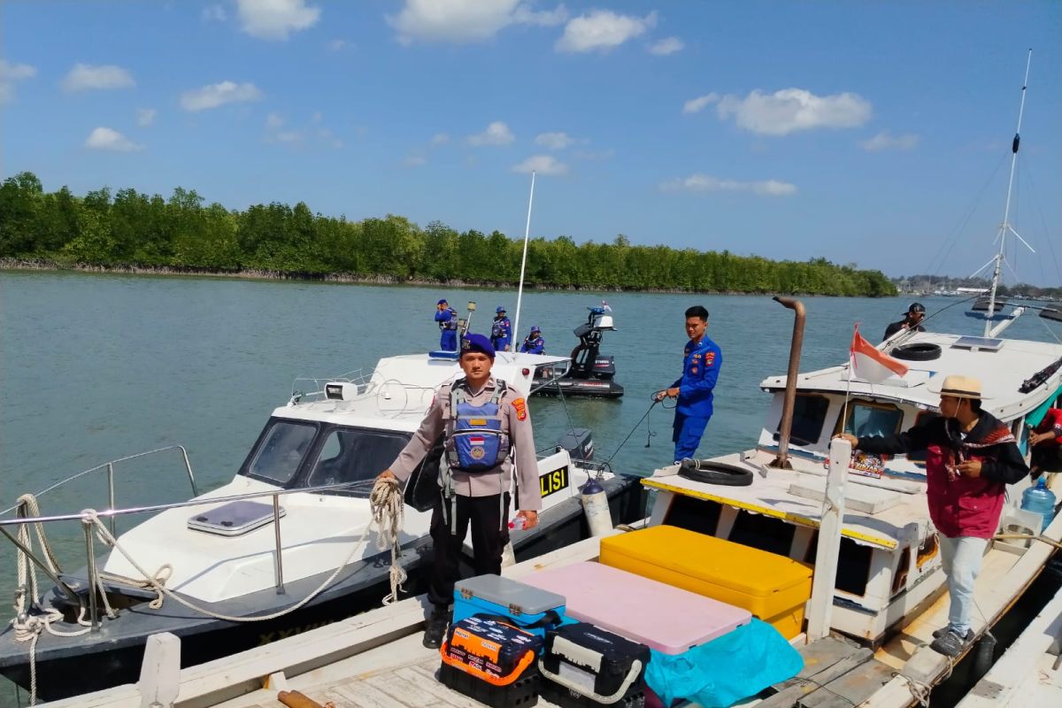 Satpolairud Polres Belitung Amankan Lomba Mancing 352 Peserta di Perairan Pulau Kalimambang, 50 Kapal Nelayan Dilibatkan