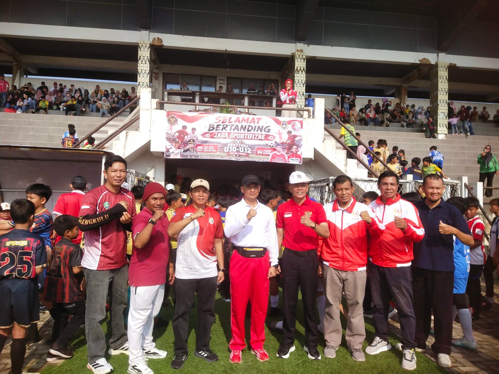 42 Tim SSB Junior se-Bengkulu Rebut Piala Bela Negara di Stadion Semarak, Digelar Selama Tiga Hari